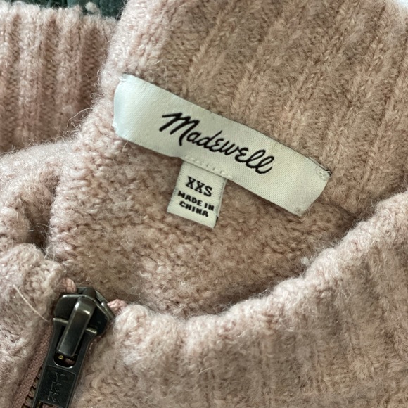 Madewell Zip Top Sweater Size XXS - Picture 2 of 2
